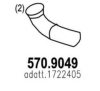 ASSO 570.9049 Exhaust Pipe